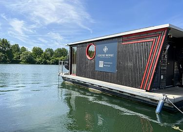tiny house avec sauna sur l'eau - 12