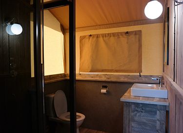 Luxe safaritent voor 6 personen - 9