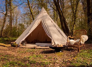 Glamping in de natuur met meditatie/yoga - 15