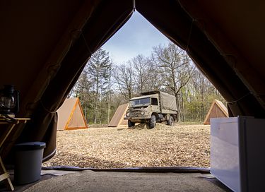Glamping op een voormalige militaire basis - 13