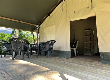 6-person glamping tent in the forest in Belgium - 12