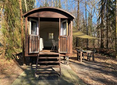 Shepherds hut in Drenthe with an unobstructed view - 32