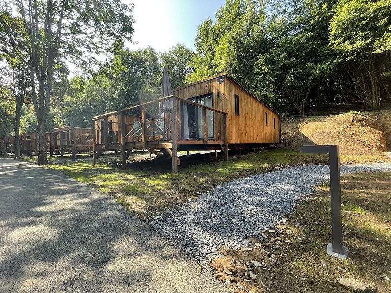 Hölzerne Ferienwohnung (6p) in den Ardennen - 1