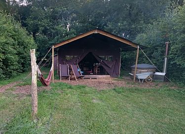 Glamping mit Whirlpool in der Veluwe