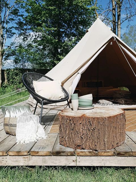 Sfeervol ingerichte Bell Tent in Friesland - 2