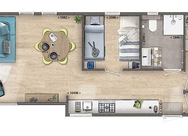 Ruhig gelegenes luxuriöses Ferienhaus für 6 Personen - 21