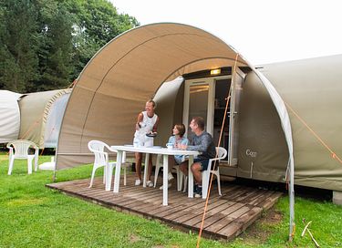 Luxe kamperen in de Belgische Ardennen