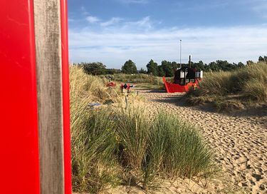 Aan het strand in een historisch ziekenhuis - 27