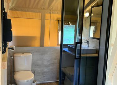 Safari tent on quiet location in Brabant - 11