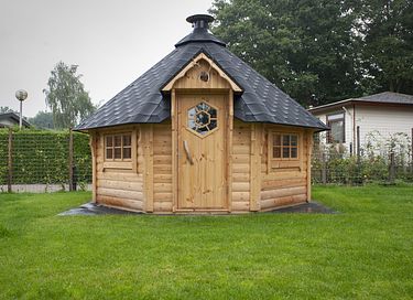 Tiny house for 12 people with grill house - 12