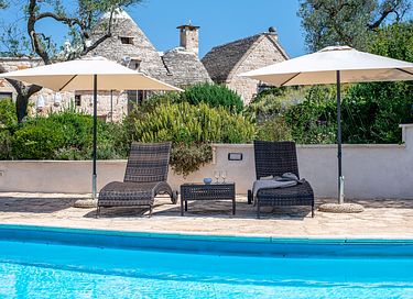 Unieke trullo voor 4 personen met zwembad - 2