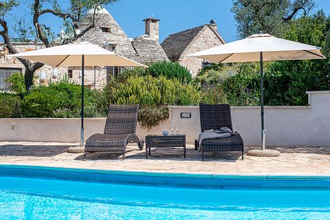 Unieke trullo voor 4 personen met zwembad - 2