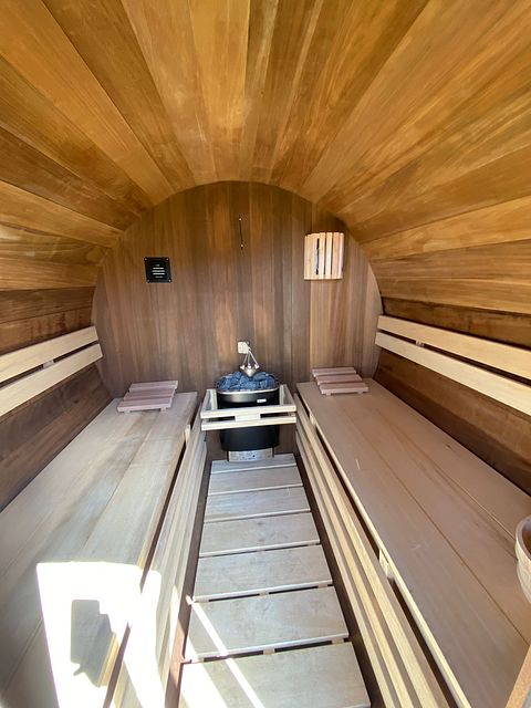 PAvillo de luxe pour 4 personnes ac sauna - 3
