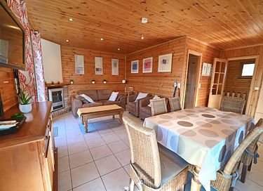 Chalet in het bos met sauna - 6