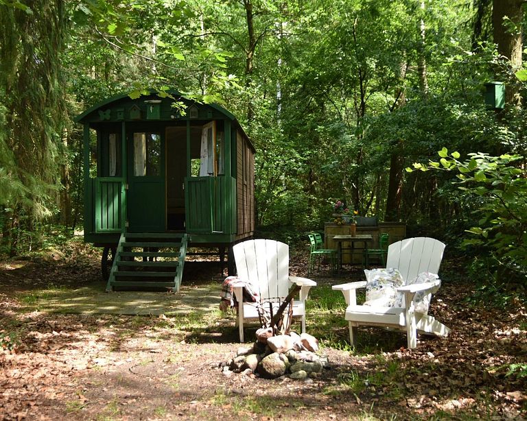 Acogedora caravana gitana en el bosque con total privacidad - 1