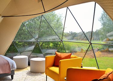 Large tent with panoramic view - 2