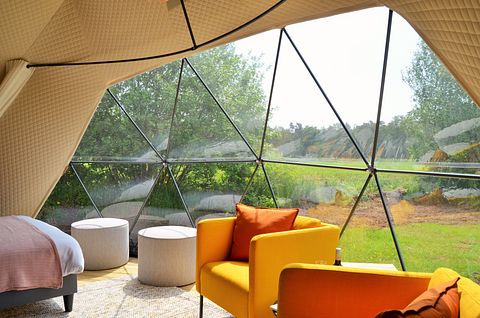 Large tent with panoramic view - 2