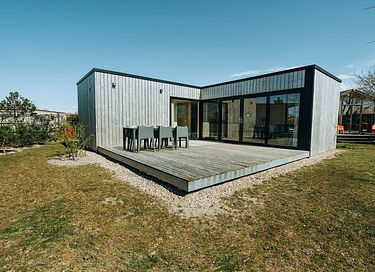 Tiny house (4p) op Nederlands eiland