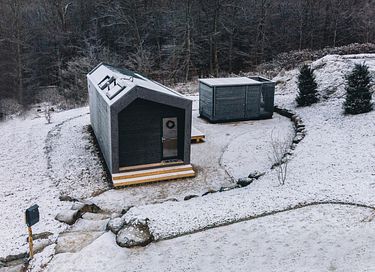 Luxe design-cabin aan de bosrand - 25