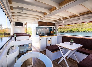 Urlaub auf Ihrem eigenen Hausboot genießen - 5