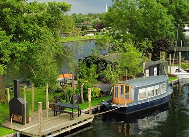 Uniek privé-eiland met tiny house & salonboot - 22