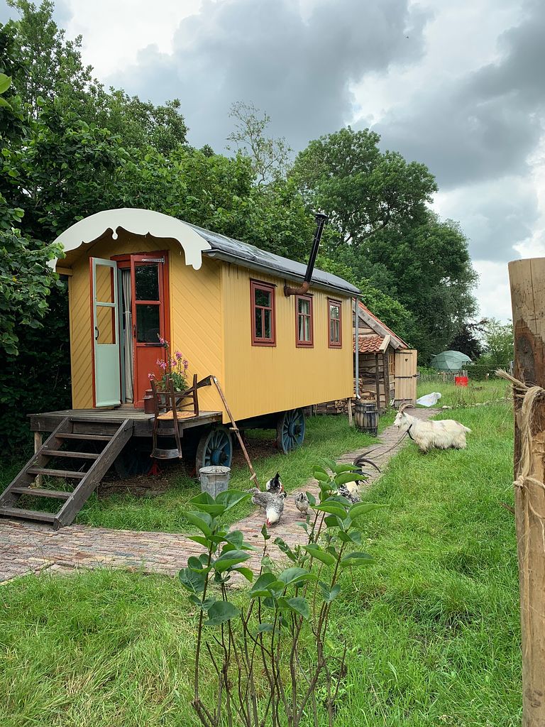 Woonwagen in jaren '30 stijl met hottub - 1