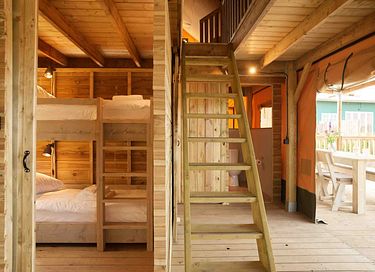 8-persoons glamping tent direct aan het water - 10