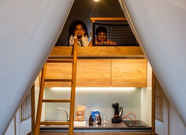 Glampingzelt für 4 Personen mit eigener Terrasse - 7