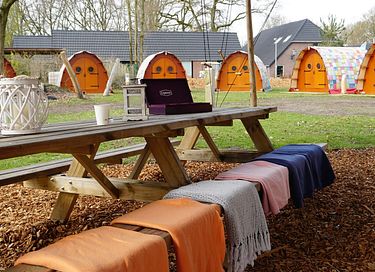 Schattige glampinghut voor 2 personen  - 9