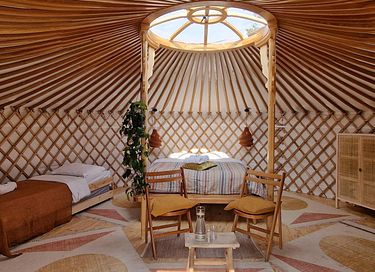 Panorama Yurt voor 2-4 personen - 4