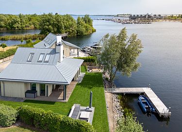 Luxe vakantiehuis aan het Zoommeer