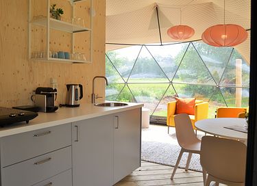 Large tent with panoramic view - 3
