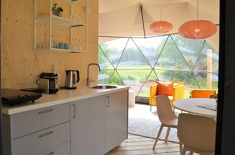 Large tent with panoramic view - 3