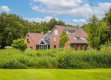 Romantic suite next to a golf course