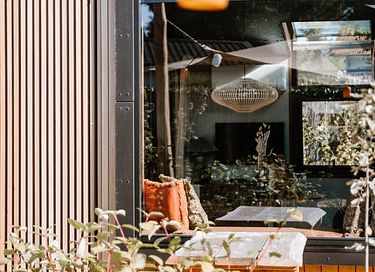 Romantische cabin met wellness - 11