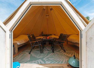 Glamping tipi tent by the sea - 8