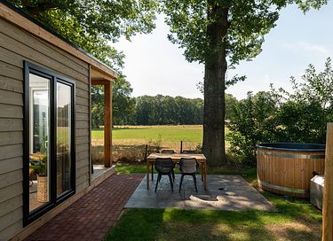 Natuurlodge (2 pers.) met hottub - 2