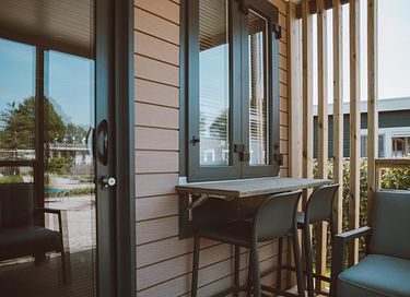 4x Tiny lodge voor in totaal 16 personen - 4