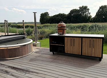 Luxe lodge met hottub in de natuur - 33