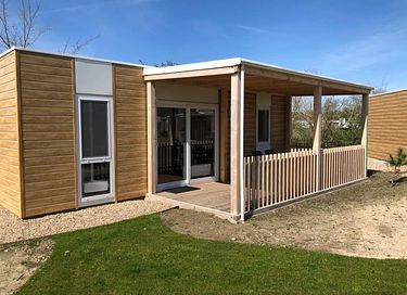 Holzchalet mit Terrasse am Veluwemeer