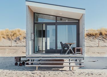 Chalet de plage (5p) sur la plage de Kijkduin - 2