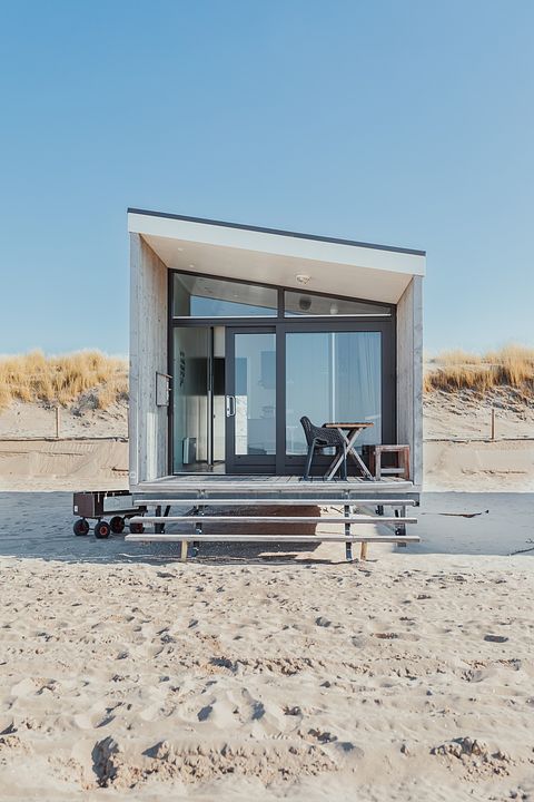 Chalet de plage (5p) sur la plage de Kijkduin - 2