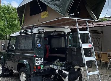 Abenteuer im Landrover mit Zelt auf dem Dach - 8
