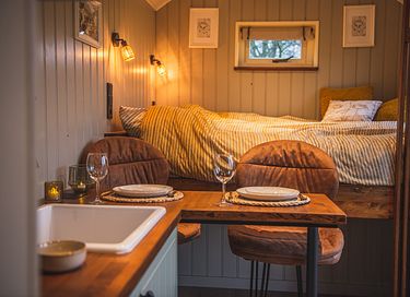 Luxury shepherd's wagon in the nature - 7