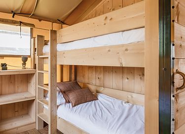 Luxury glamping lodge (5p) with hot tub - 14