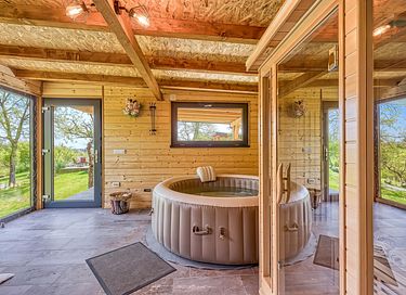Wooden holiday home located on the space - 33