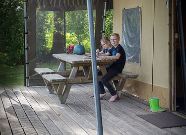 Luxury glamping tent in Twente - 13