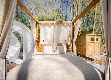 Tente bulle avec jacuzzi privé près d'Amsterdam - 9