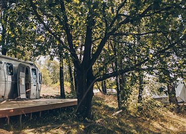 Iconische Airstream met privé hottub - 10