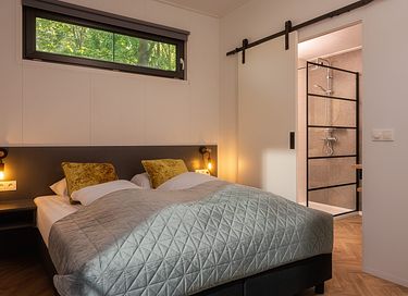Lodge aus Holz mit privatem Whirlpool - 11